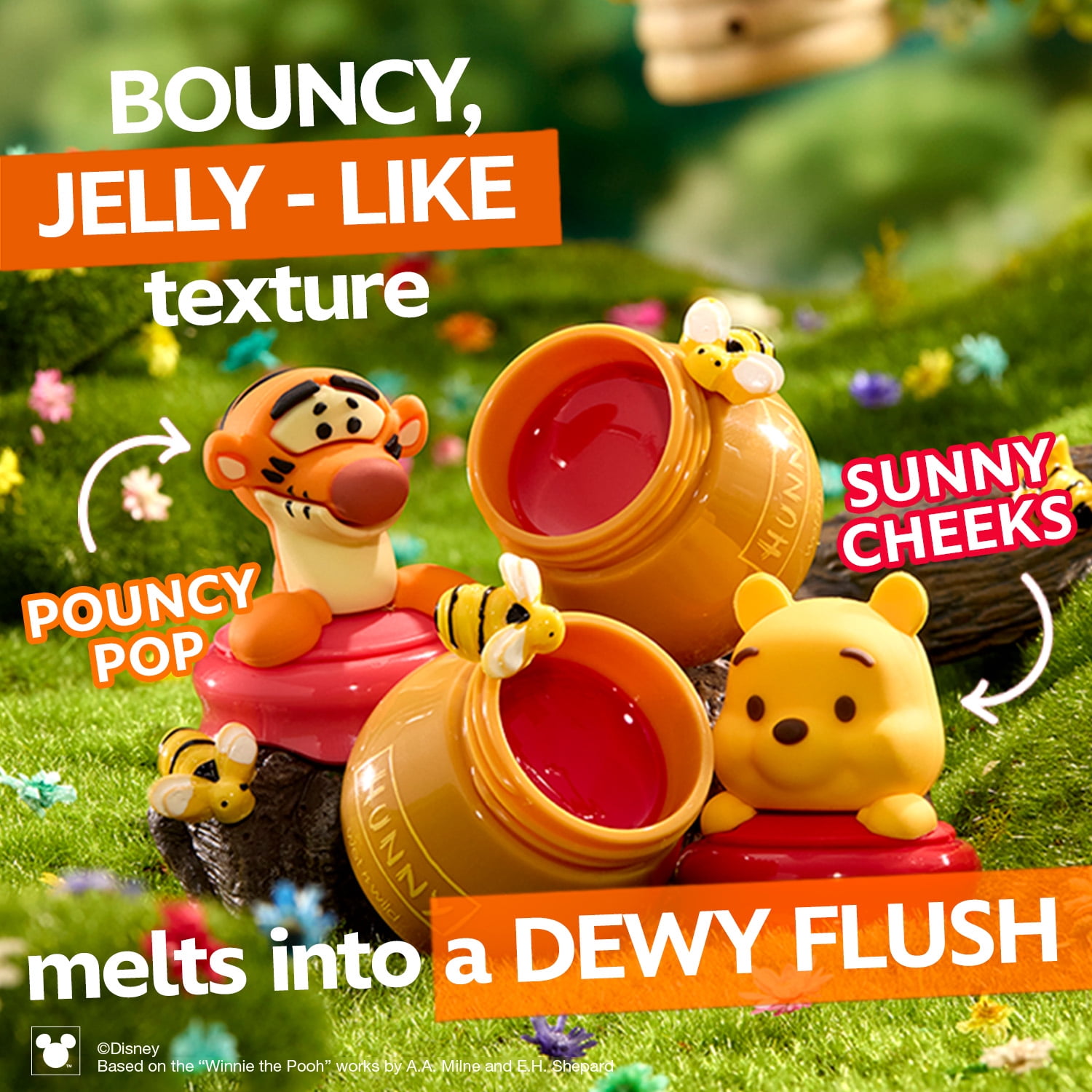 Smackerel Of Hunny Blush Pot - Pouncy Pop