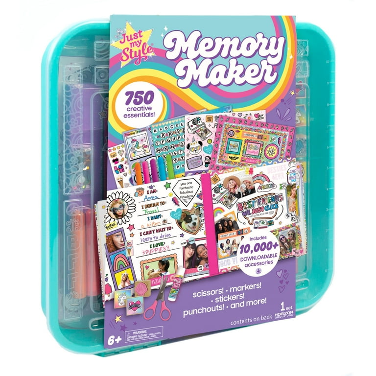 Just My Style Multicolor Scrapbook and Cards Stationery Set, Paper