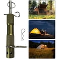 thumbnail image 2 of Perimeter Trip Alarm  Trip Wire Activated Alarm Device with Fast Responding  Early Warning Security System for Camping and Property Safety(Army-Green), 2 of 6