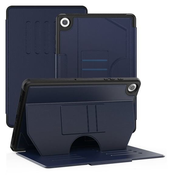 Dteck Case for Samsung Galaxy Tab A9 Plus / A9  2023 (SM-X210/X216/X218),Slim Protective Case,Card Holder &  Convenient Magnetic Stand & Sleep/Wake Cover for Tab A9 Plus 11 Inch,Blue