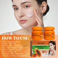 thumbnail image 5 of Crema de papaya para eliminar manchas, blanquear las pecas, aclarar el melasma, aclarar las manchas y las pecas, crema hidratante de día y noche, 2/3 unidades, 5 of 5