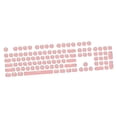thumbnail image 4 of Juego de teclas Gaming Pudding para teclados mecánicos, 104 teclas, tipo máquina de escribir Rosa, 4 of 8