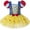 Snow white N, variant on ATAIKU 3-9Y Kids Girls Princess Ballet Dress Short Sleeve Leotards Skirted Tutu Dancewear Halloween Christmas Party Dress