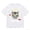 White, variant on Men's T-Shirt The Little Wild King Tiger With Crown And Glasses Comfortable And Versatile Outdoor Casual Short Sleeve