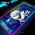 thumbnail image 2 of Alfombrilla de ratón de Anime Hunter x Hunter RGB 80x30 para juegos, alfombrilla de ratón de 2mm de gran tamaño para teclado de ordenador portátil, alfombrilla de mesa con luz LED para juegos LIUWENJING unisex, 2 of 2