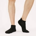 thumbnail image 2 of HNMKIU Performance Athletic Low Cut Ankle Socks for Men and Women All Season Running Comfort Sport Casual Wear Black,One Size, 2 of 5