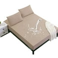 thumbnail image 1 of King Size Ultra-Soft & 100% Waterproof Mattress Protector  Mattress Pad  Mattress Cover  Vinyl-Free  Comfortable & Noiseless, 1 of 10