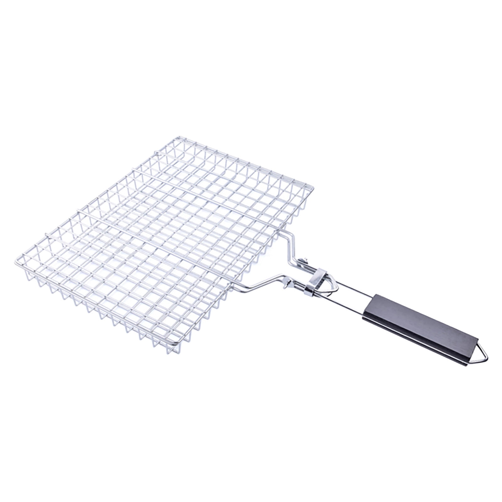 Grill Basket, Fish Grill Basket, Rustproof Stainless Steel BBQ Grilling