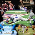 thumbnail image 5 of Football Mouth Guard, 2Pcs Mouthpiece Football, Youth Sports Mouth Guard with Strap Mouthguards for Youth and Adult Athletes, Hockey, Rugby, Boxing and Lacrosse, 5 of 5