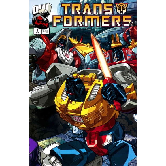 Transformers: Generation 1 (Vol. 2) #3 VF ; Dreamwave Comic Book