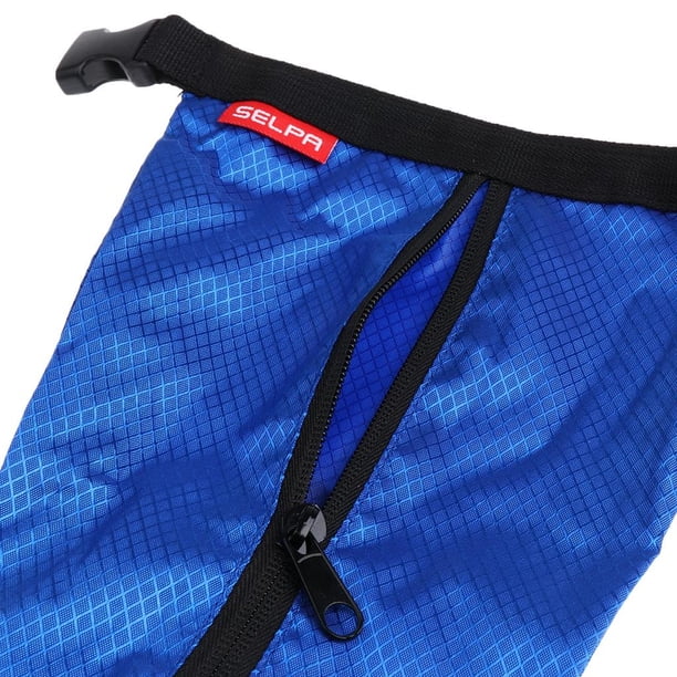 Bolsa De Transporte Impermeable Para Bastones De Senderismo – 77x18cm, Ligera De Oxford, Con Correa Y Fondo Reforzado De PU (Azul)