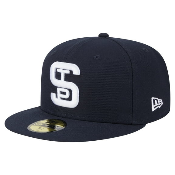 Men's-New Era Navy St. Paul Saints Authentic Collection 59FIFTY Fitted Hat