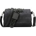 thumbnail image 6 of Womens Punk Skull Rivet Shoulder Bag PU Leather Goth Crossbody Bag with Chain Wallet Purse for Teen, 6 of 9