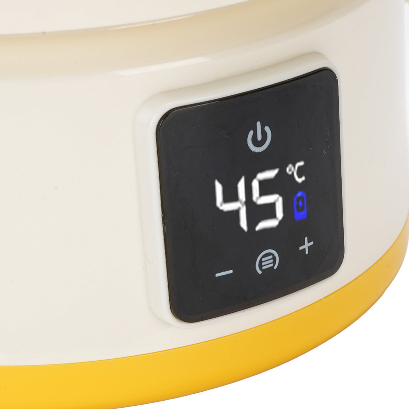 Riousery Smart Heated Toddler Feeding Bowl Thermal Food Warmer for Baby Complementary Meals Rechargeable 4500mAh Battery 316 Stainless Steel USB Heating Container 8.3 inches / 21 cm Capacity