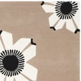 thumbnail image 4 of SAFAVIEH Allure Zowie Floral Wool Area Rug, Brown, 8' x 10', 4 of 5