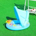 thumbnail image 3 of Anillo de natación para bebé, protector solar inflable, anillo de natación para bebé, flotador inflable de ayuda para natación para bebé, anillo de natación para niños con volante y toldo YUNYI BRAND  Deportes, 3 of 8