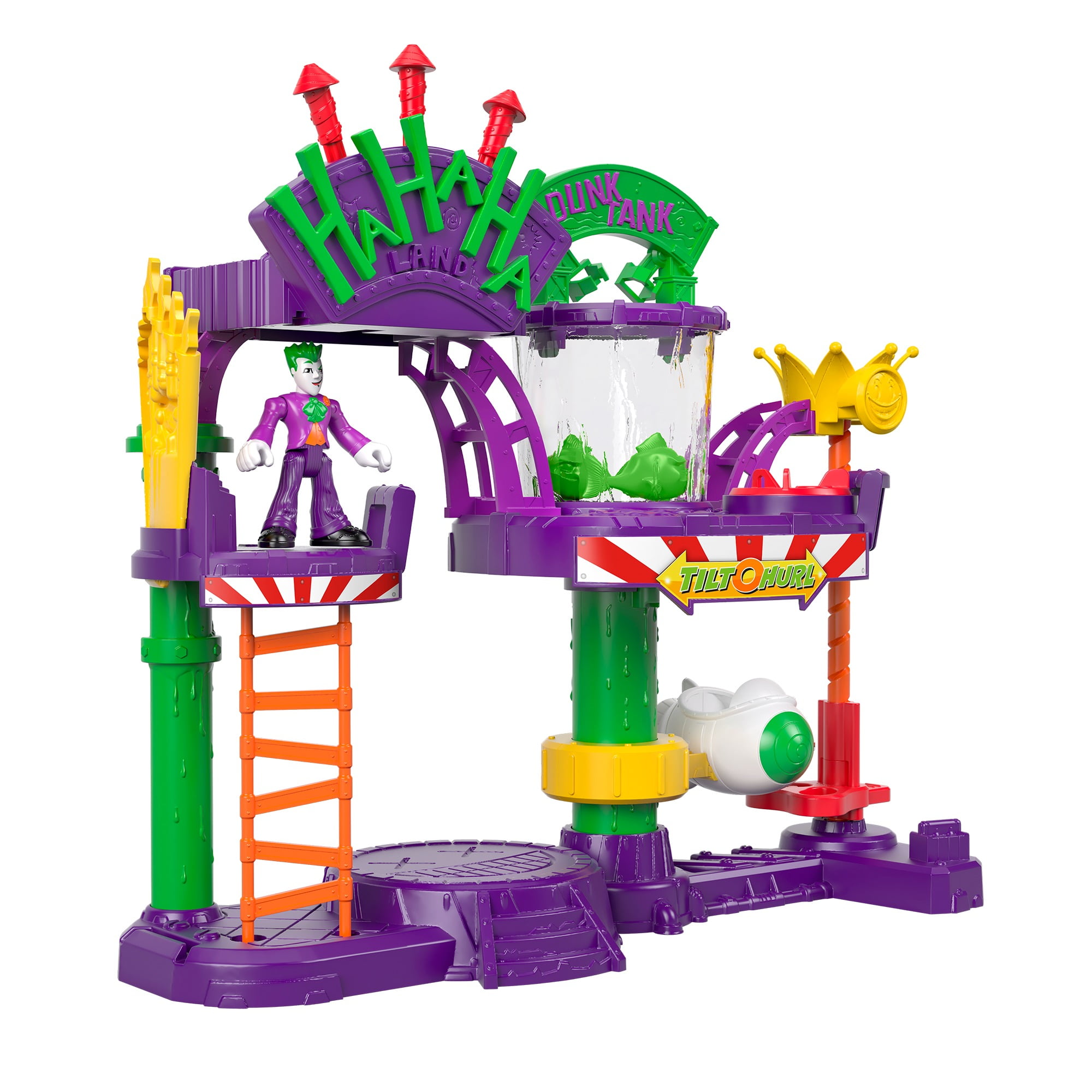 imaginext joker laff factory