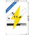 thumbnail image 3 of Pokemon - Pikachu Line 25 Wall Poster, 14.725" x 22.375", 3 of 4