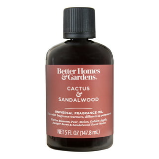 Better Homes & Gardens Universal Fragrance Oil, Soft Cashmere & Amber Scented, 5 fl oz, for Use with Fragrance Oil Diffusers, Fragrance Warmers