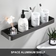 thumbnail image 3 of Estante de baño para el hogar, estante de almacenamiento de champú de Metal, versátil para el baño del hogar FLhrweasw Nuevo, 3 of 7