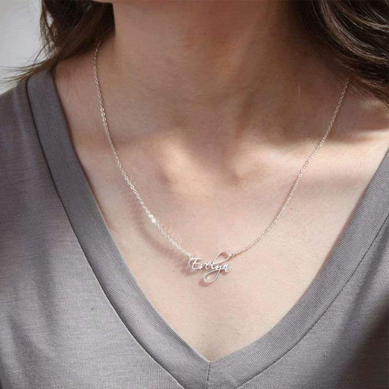 Name pendant deals for girls