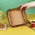 thumbnail image 6 of Baoblaze 2-6pack Liner Non Stick for Party 16x16x4.5cm Wood 3 Pcs, 6 of 8