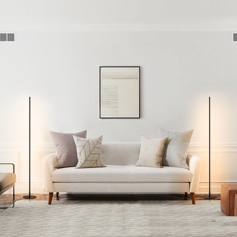 Dewenwils 57.5" Dimmable LED Floor Lamp Set of 2 photo 4