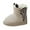 Grey, variant on Gibobby Girls Boots Square Toe Knee High Motorcycle Booties with Buckles Riding Biker Boots Little Kid/Big Kid,Brown,5.5-6 Y