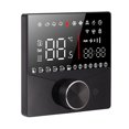 thumbnail image 6 of Smart Thermostat, Knob Design LCD Color Display Temperature Control Panel Digital Thermostat for Sauna Room Underfloor Heating System(Black), 6 of 8