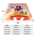 thumbnail image 6 of Steven Universe Cartoon Printing Throw Blanket, All Seasons Flannel Fleece Blanket, Soft & Warm Plush Blankets for Couch Sofa Bed Camping Travel, 40"x30", 6 of 9