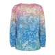 thumbnail image 5 of Camiseta de manga larga informal suelta con cuello en V para mujer a la moda Pompotops gfhjh5409, 5 of 5