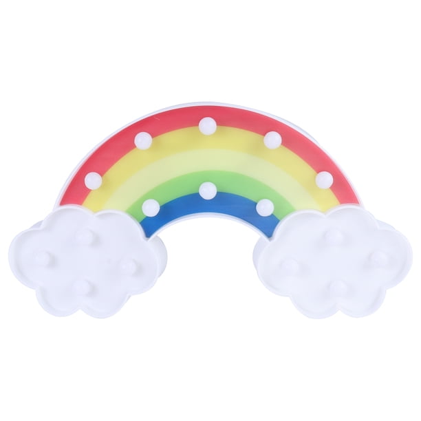 EeaseMX Lámpara de escritorio para festival, luz nocturna con forma de nube, decorativa para el hogar (blanca)