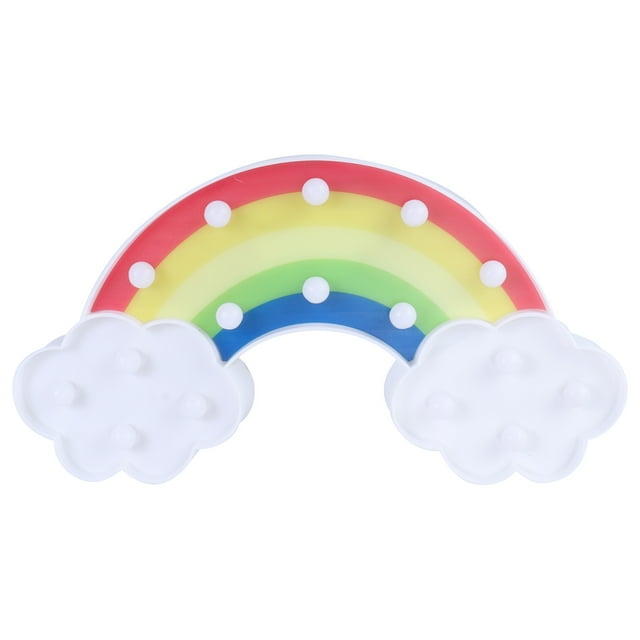 1pc Festival Desk Lamp Cloud Shaped Night Light Home Decorative Lamp (White)