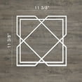 thumbnail image 2 of Ekena Millwork 11 3/8"W x 11 3/8"H x 3/8"T Small Kiowa Decorative Fretwork Wall Panels in Architectural Grade PVC, 2 of 9