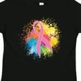 thumbnail image 4 of Inktastic Breast Cancer Awareness Ribbon Art Girls Toddler T-Shirt, 4 of 5