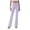 Purple, variant on Ruched Flared for Women No Front Seam Lifting Bottom Yoga Pants Buttery Soft High Waist (Beige, M)