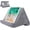 Grey, variant on Tablet Soft Pillow Stand for iPads with Mesh Storage Pockets Multi-Angle Soft Bed Pillow Holder Lap Stand for Universal iPads Tablets Readers Books Magazines Green