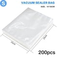 thumbnail image 1 of 100/200x Vacuum Sealer Food Bags Storage Textured Pouches Seal Embossed Vac Bag, 1 of 5