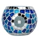 thumbnail image 2 of Candalos Votivos, Lentejuelas de Mosaico, Titular de color Verde Azulado, Materia de Vidrio de Estilo Europa de Océano Europa para decoración, 2 of 7
