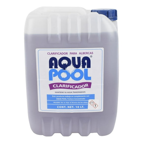Clarificador Para Albercas Aqua Pool 10L Transparente