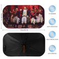 thumbnail image 2 of Hamilton Sombrilla Solar para Auto - Protector de Parabrisas Plegable | Cortina Solar Delantero | Bloqueo UV y Aislamiento de Calor 133x73cm, 2 of 6