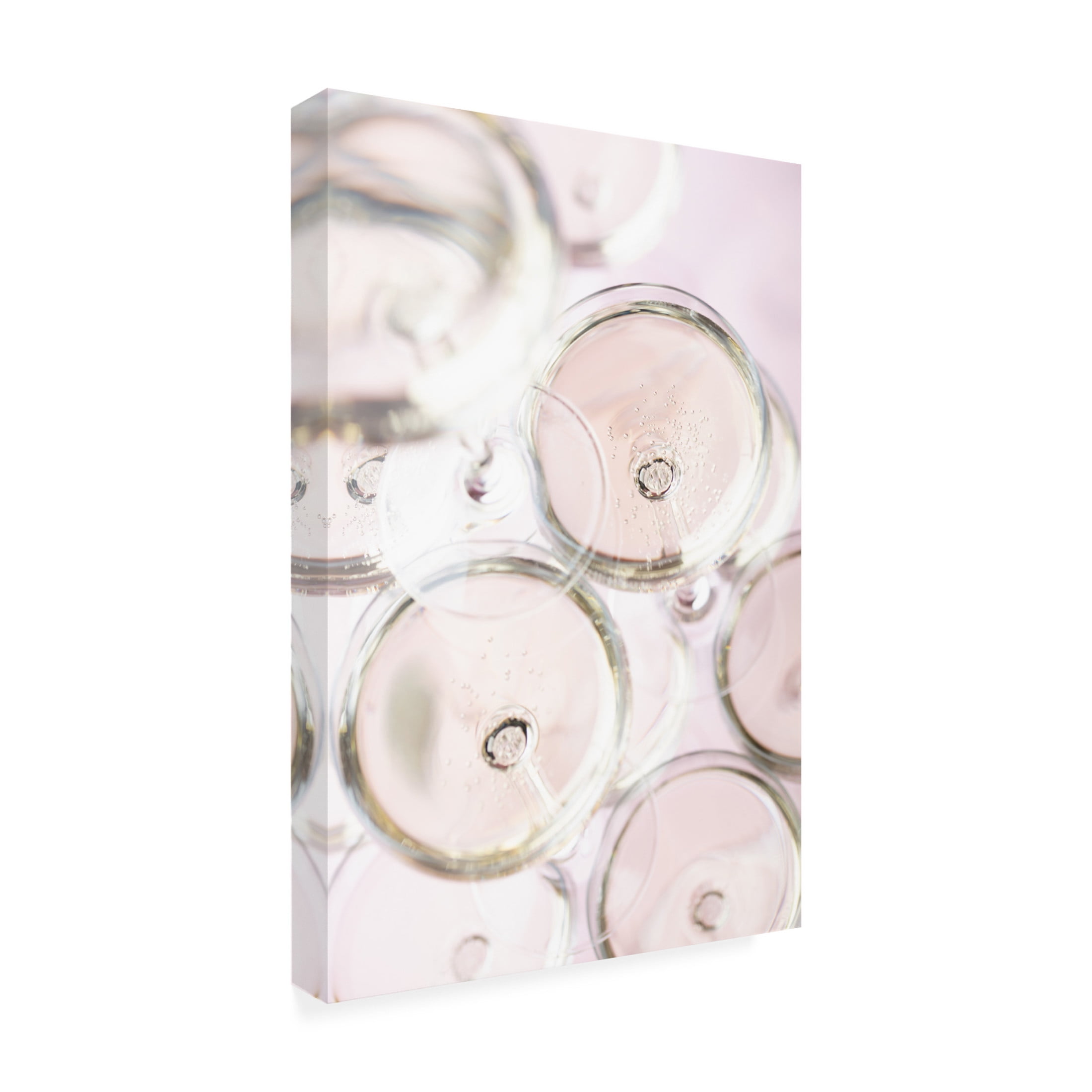 Trademark Fine Art Pictufy Studio Champagne Tower 3 Canvas Wall Art