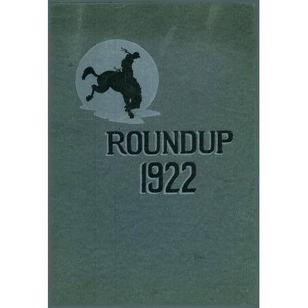 (Custom Reprint) Yearbook: 1922 Great Falls High School - Roundup Yearbook (Great Falls, MT)