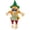 Green, variant on HAHUT 1 Pack Fall Harvest Scarecrow Decorations - 21.65" Standing Thanksgiving Scarecrows with Sunflowers and Bow for Autumn, Halloween, Garden, Yard, Porch Decor (Orange)