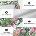 thumbnail image 6 of Pink Flamingo Outdoor Rug for Patio/Deck/Porch, Non-Slip Large Area Rug 4 x 6 Ft, Summer Tropical Plants Green Leaves Indoor Outdoor Rugs Washable Area Rugs, Reversible Camping Rug Carpet Runner, 6 of 8
