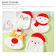thumbnail image 3 of 2 toallas de mano navideñas decorativas de forro polar coral para baño., 3 of 7