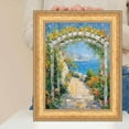thumbnail image 2 of Wide Antique Gold Victorian Picture Frame 30x30 frame, 2 of 7