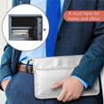 thumbnail image 5 of 3X Bolsa de Documentos Una Prueba de Fuego, Bolsa de Dinero Impermeable E IgníFuga Con Cremallera, 5 of 5