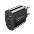 thumbnail image 5 of 20W USB C Fast Charger - Dual Port PD, Compact/Travel Ready, for Worldwide Use/3 Devices, 5 of 5