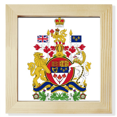 thumbnail image 1 of Canada National Emblem Country Square Picture Frame Wall Tabletop Display, 1 of 3